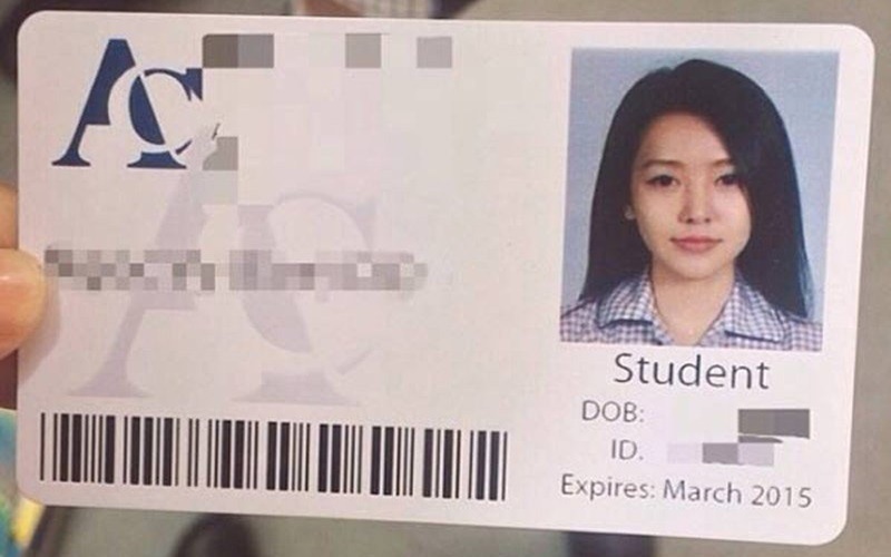           網友意外在越南撿到了這張「女神級別的學生證」，當本人來認領時.....天哪！  -               