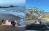 女友有事無法一起去墾丁玩，男網友故意傳幾張海灘自拍照給她，沒想到她竟「神改回傳」讓網友們笑噴ＸＤＤ