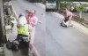 血腥影片曝光  板橋警察認真工作開罰單，男子抓狂猛砍噴血不止  不開槍反擊的原因竟是...：扯爆了