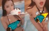韓國Ｇ奶妹直播洗澡根本18禁  「捧巨Ｏ」舔鮮奶油的養眼畫面，網友：已瘋狂截圖  （內有影片）