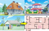 你認得出這些房屋「是哪個動漫人物的家」嗎？原來他們家的格局是有精心設計過的！
