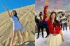 韓國瑜珈師衝卡達看世足！情不自禁街頭凹「高難度體位」  網：有大膽想法