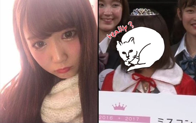 「日本第一可愛女高中生」自拍優勝者出爐！「本人登場」被網友酸：這根本詐欺！（圖 影）