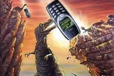 恐龍是被3310滅絕的。