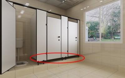 為什麼公廁隔間下方要留縫隙原來除了安全還有這個功能…不是為了給變態偷拍的