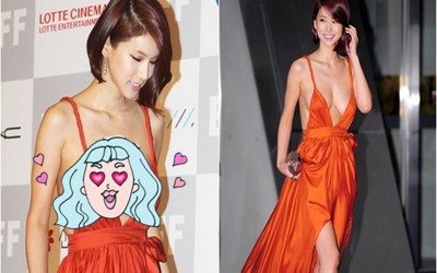 韓媒票選6位「紅毯戰服最驚世女星」  ＃2尺度超Over：「以為在看AV頒獎禮」