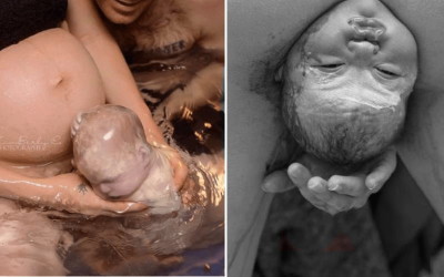 這些專業生產照片記錄了「媽媽生下寶寶」的分娩瞬間