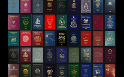 全世界的護照分「四種顏色」你知道為何台灣是綠色的...公開各國護照的秘密！