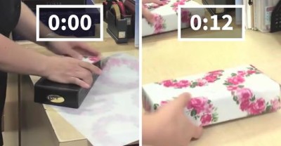 日本店員包禮物速度有多快公開6手法「15秒內輕鬆搞定」