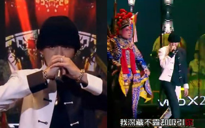 吴亦凡在《中國新說唱》公演秀中西合璧炸High全場 榮獲NO.1，但眼尖網友質疑：有對嘴嗎