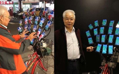 70歲寶可夢阿伯成為「另類台灣之光」升級23支手機抓寶可夢！專業網友：其實阿伯身分超級狂！