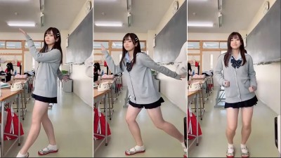 日本JK大跳「魔性TikTok舞」 18秒詭異動作吸千萬觀看